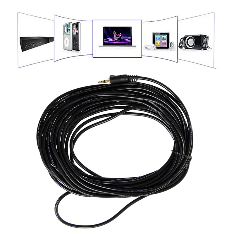 10M de sex Masculin la Feminin Audio de 3,5 mm pentru Căști Stereo pentru Căști Cablu de Extensie Cablu