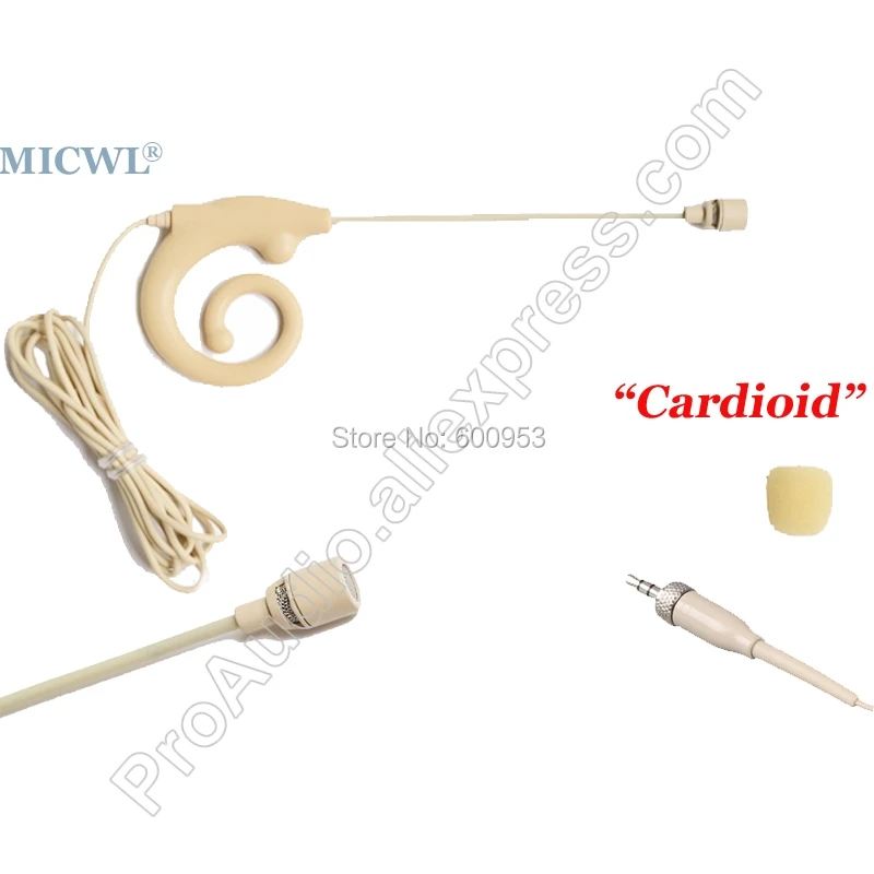 MICWL Profesionale Cască Microfon Cardioid Microfon Sennheiser G1 G2 G3 Wireless
