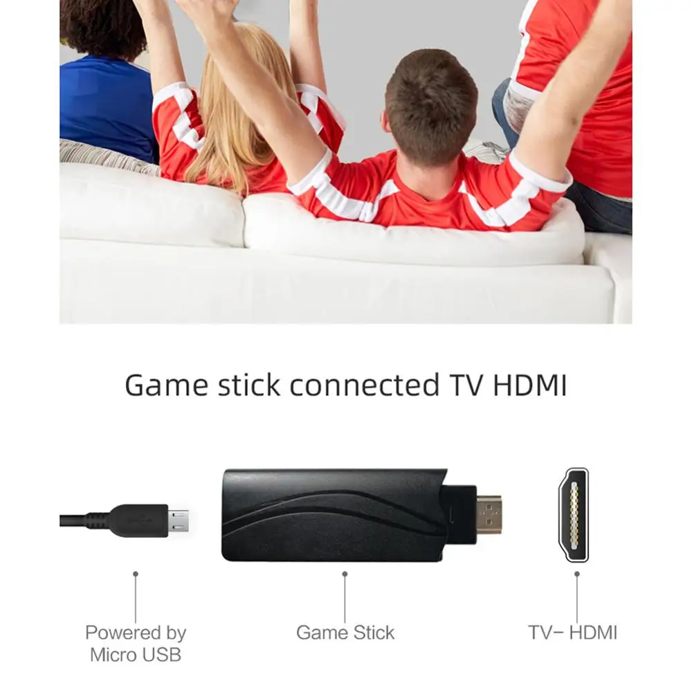 8Bit 4K HDMI Consola de jocuri Video Construit în 628 de Jocuri Clasice Mini Retro Consola TV Box Controler Wireless Ieșire HDMI Dual Player