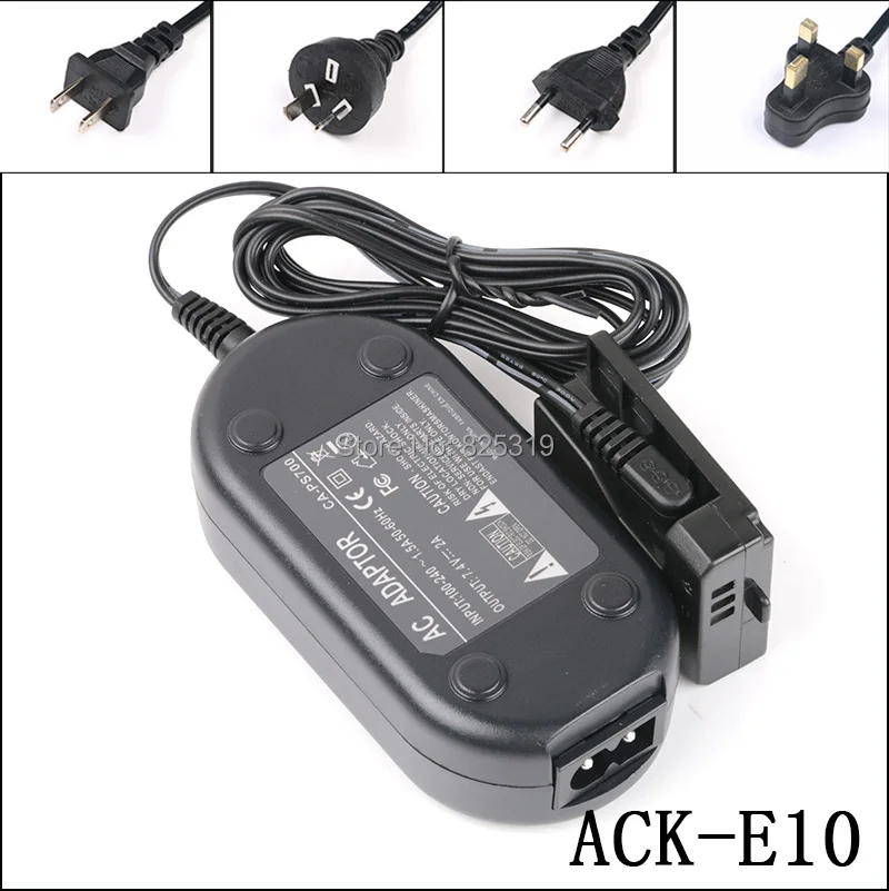 ACK-E10 + DR-E10 ACKE10 ACK-E10 Adaptor AC Kit pentru Canon Digital SLR aparat de Fotografiat EOS 1100D EOS 1200D EOS1100D EOS1200D