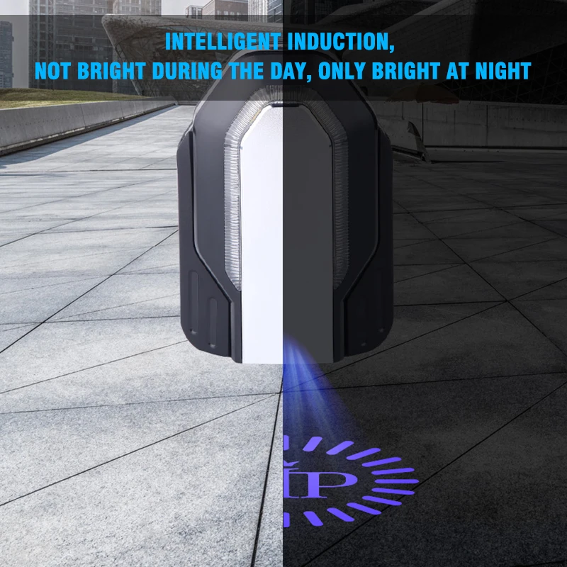 2 buc Ușă fără Fir Logo-ul Led Lumină de Întâmpinare Lampa de Proiecție Pentru Audi BMW Mercedes-Benz, VW, Honda, Toyota Portiera Proiector Lumina