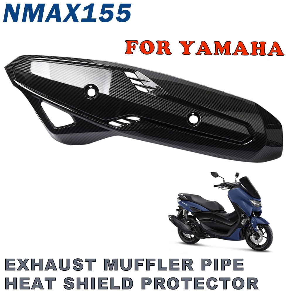 NMAX155 N-MAX155 Tobei de Eșapament Țeavă de Căldură Scut Protector de Izolare Termică Capac de Protecție Pentru Yamaha NMAX N MAX N MAX 155