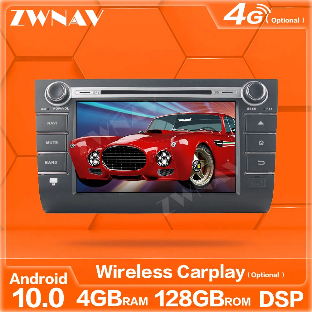 128G Wireless Android Carplay 10 Ecran Multimedia Player Pentru Suzuki Swift 2013 2016 GPS Audio Stereo Radio Unitatea de Cap