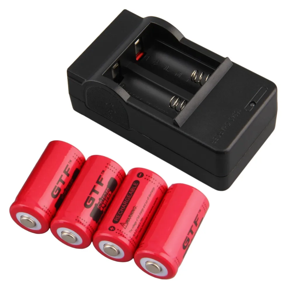 GTF 16340 Baterie litiu baterie 2800mAh baterie + încărcător de frumusete regulamentul roșu baterie
