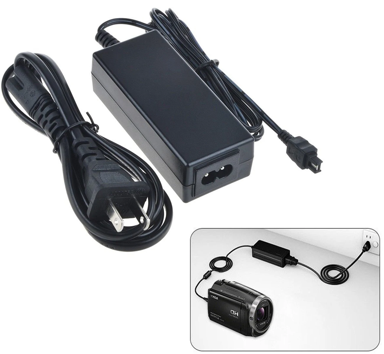 AC Power Adaptor Incarcator pentru Sony HDR-PJ630V, HDR-PJ650V,HDR-PJ660,HDR-PJ660V,HDR-PJ670, HHDR-PJ675,HDR-PJ680 camera Video Handycam