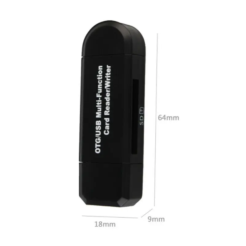 All-in-1 USB 2.0 Micro USB OTG la USB Adaptor SD TF Card de Memorie Cititor de Scriitor#50