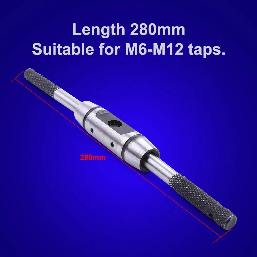 1 buc 280mm Cheie Robinet de Înaltă Precizie Șurub Chei de tarozi de Mână Atingeți Pentru M6-M12 Robinete și Prelucrare a cererii Mari Medii