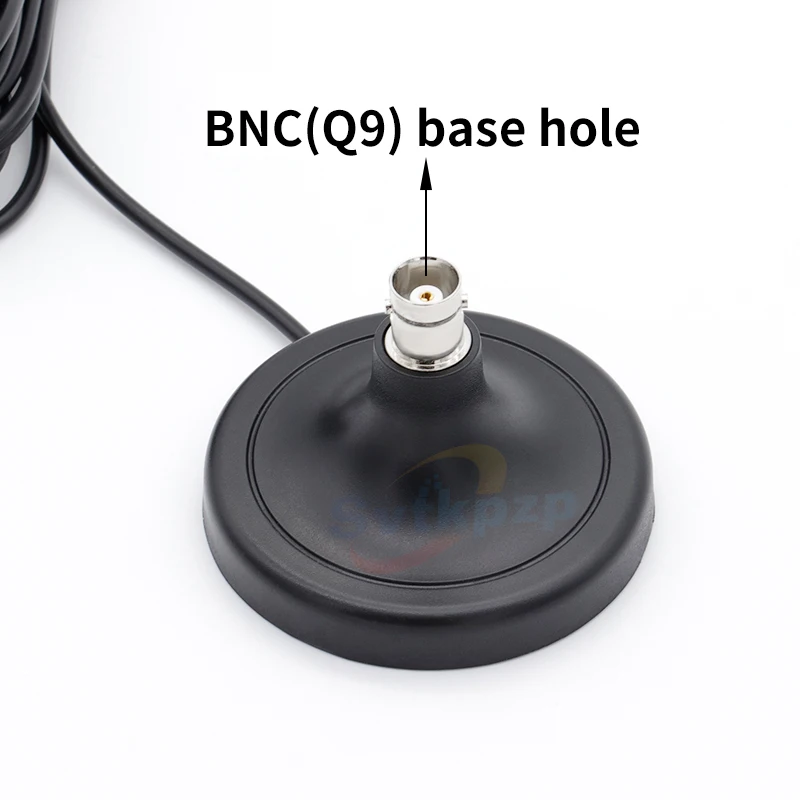 Q9 BNC Conector Magnetic Fraier Antenă pentru Microfon Wireless 5dB Gain Amplificator de Semnal cu un Cablu de Extensie 590MHz la 860MHz