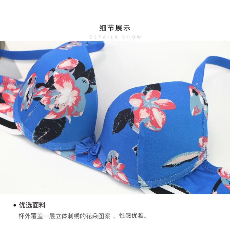 DaiNaFang Brand de zi cu Zi Sutiene Pantes Set Push-Up Arc Floral BCDE Cupa Lenjerie de corp Pentru Femei Plus Dimensiune Lenjerie