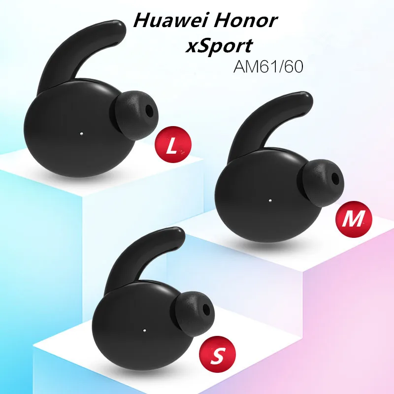 12 Perechi de Silicon muguri Ureche Cârlig Auriculare Anti-alunecare Ureche sfaturi pentru Huawei Honor xSport AM61 AM60 Bluetooth În Ureche Căști