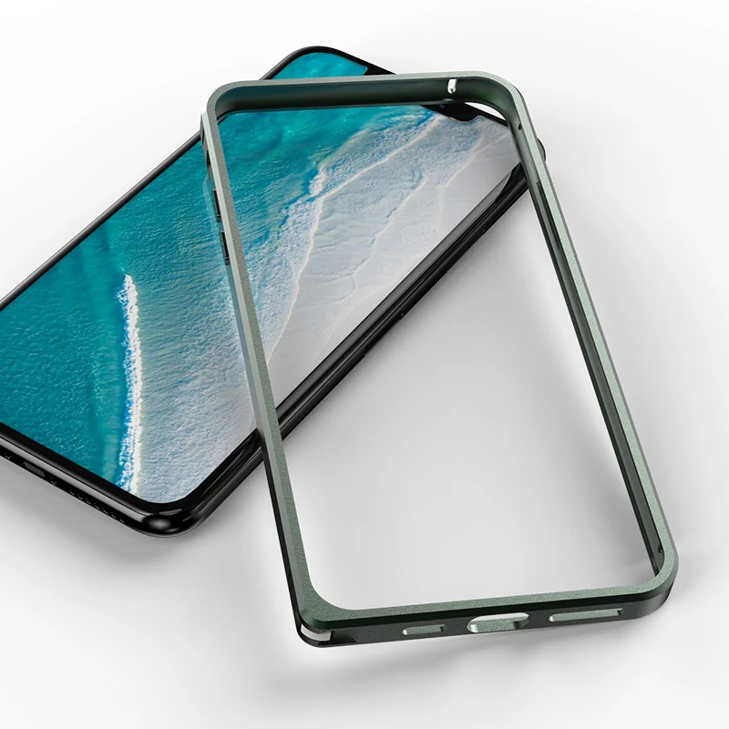 Slim Bara de protecție Caz Pentru iPhone 12 Pro Max Acoperi 12 Mini-Cadru Metalic din Aluminiu Pentru iPhone 11 Pro Funda de Lux Accesorii Telefon Shell