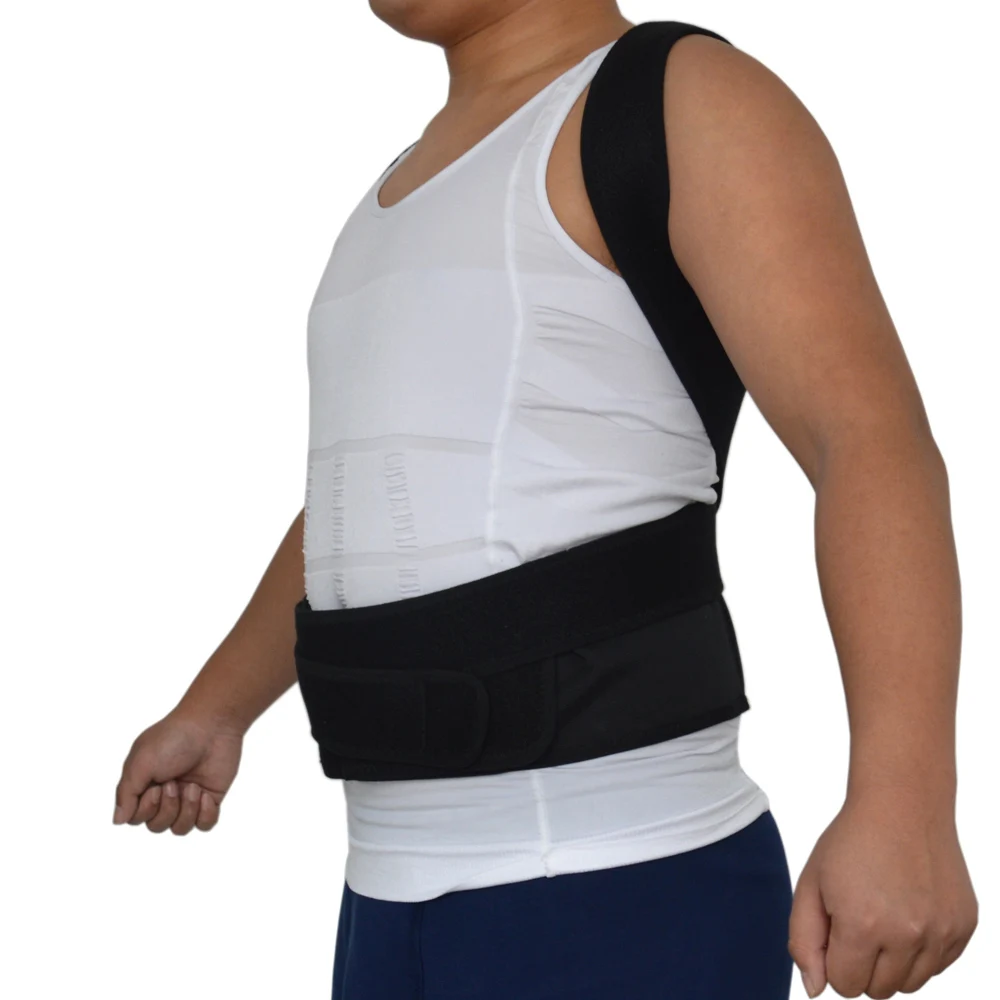 Reglabil Unisex Ortopedici Centura Spate Unisex Exercițiu Suport Spate Curea Bandă Mai Bună Îngrijire Corector De Postura Corset Ortopedic