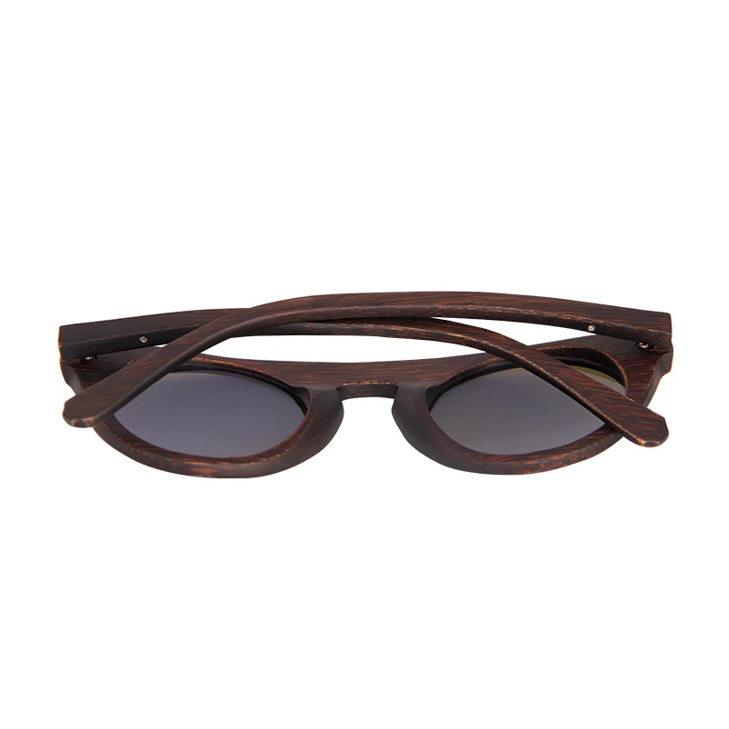 Vintage Polarizati pentru femei ochelari de soare barbati vopsire cadru de Bambus ochelari de soare din Lemn Caz Plajă Anti-UV ochelari pentru Conducere