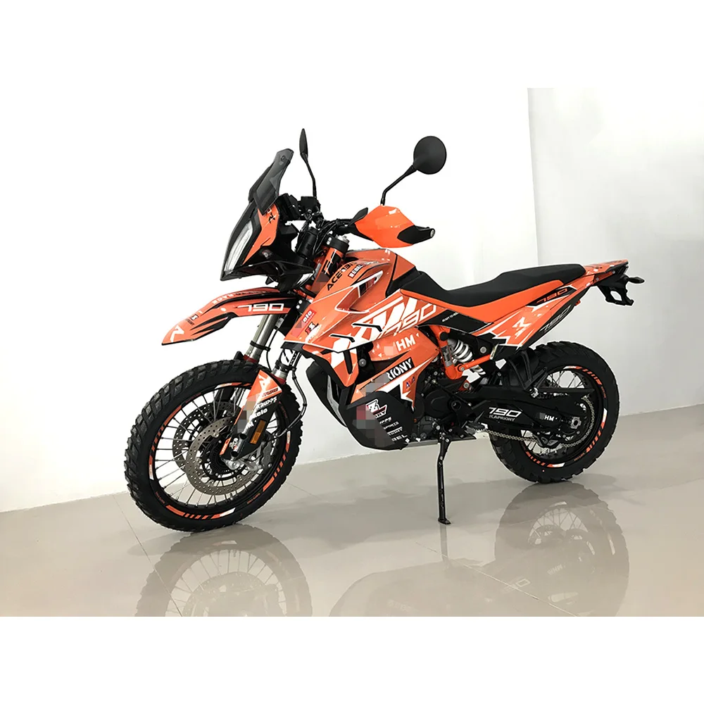790 aventura accesorii Para Moto Motociclete Decalcomanii Autocolant Kit Decor Set Tampoane