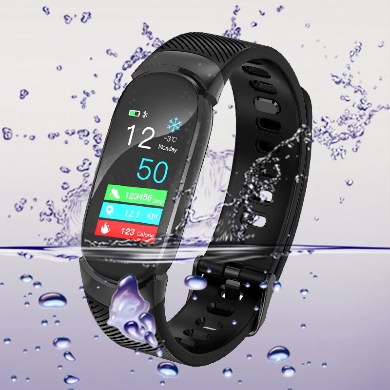 LIGE Noul ceas inteligent de aur Bărbați Femei Rata de Inima tensiunea Pedometru ceas sport tracker de fitness Pentru IOS Android smartwatch
