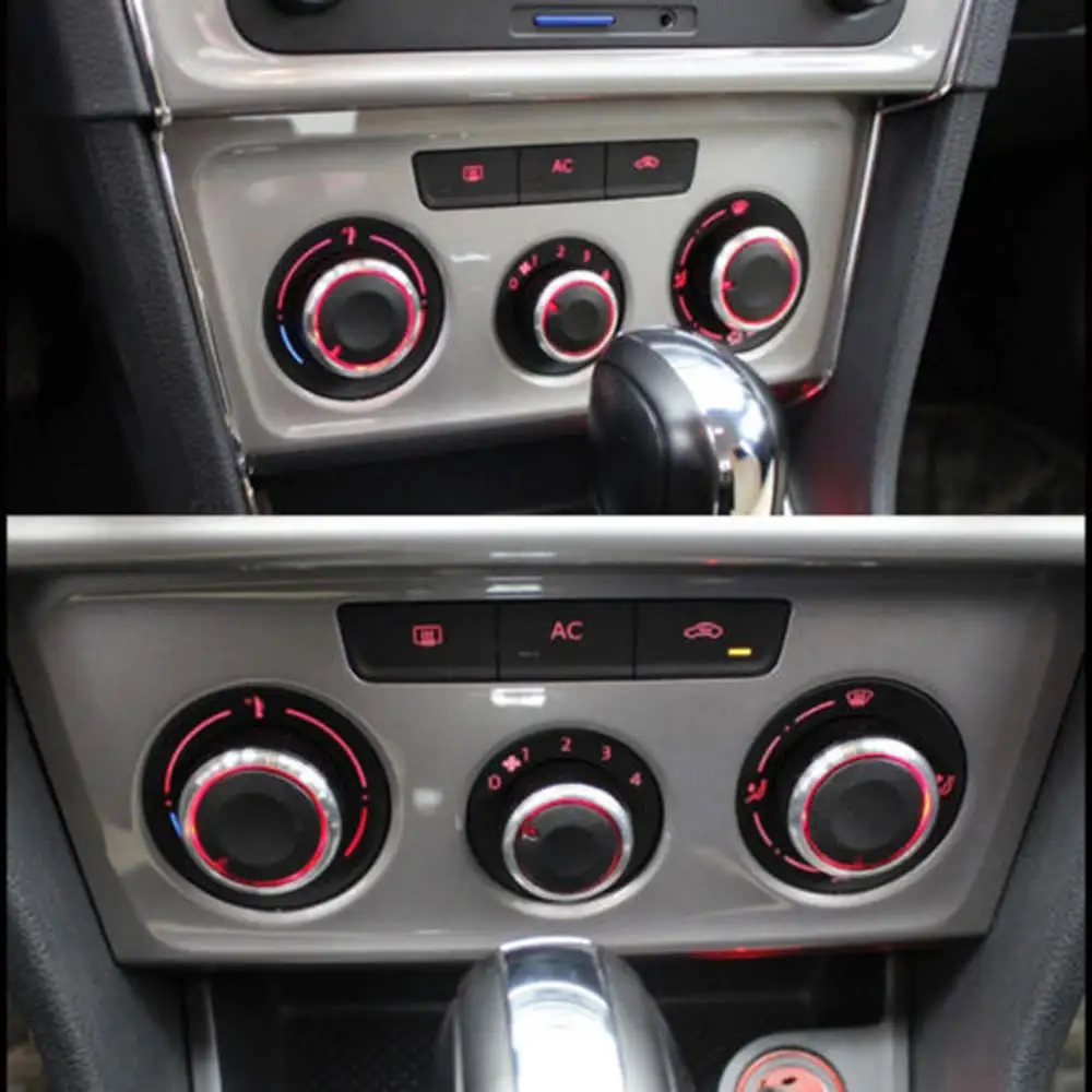 3PCS încălzire Butoane Butoane Comutator Pentru VW Jetta MK5 Golf 5 Pentru Tiguan Touran Pentru Bora B6 Aer Condiționat Buton de Comutare