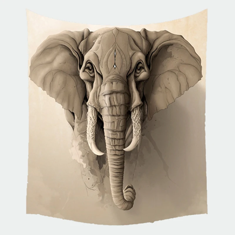 Fierbinte de vânzare de moda elefanți de mare, agățat de perete tapiserie decor acasă tapiserie de perete tapiz comparativ L 200*150cm M 150*130cm