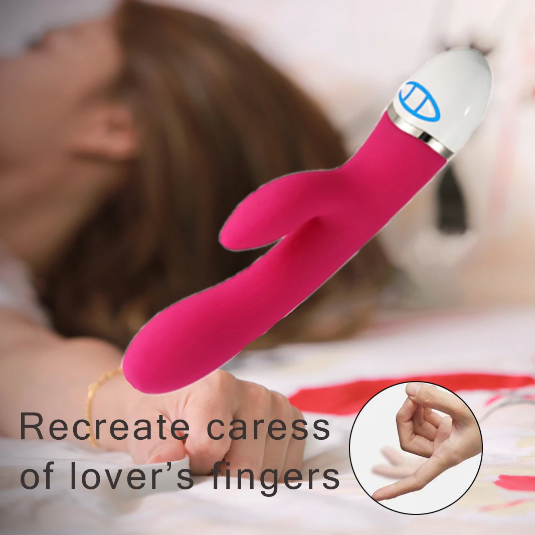Iepure Vibratoare 7 Viteza Punctul G Dildo Vibrator Din Silicon Rezistent La Apa Stimulator Clitoris Vagin Masaj Adult Jucarii Sexuale Pentru Femei