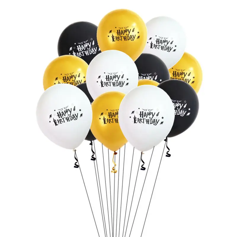Magic Party Olari Baloane Din Latex Set Mulți Ani Bannere Copil De Dus Anniversaire Decor Petrecere Copii Jucărie Balon