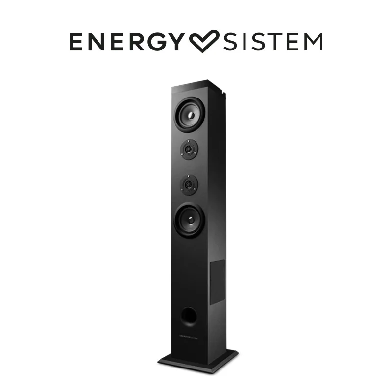Energy Sistem Tower UE sunet Turnul cu Adevărat Wireless Bluetooth 65W, Adevărat fără Fir Stereo, USB/MicroSD MP3 Player, Audio-In