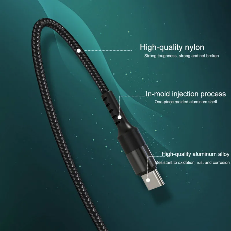 NOHON 5A Super Charge Tip C Cablu pentru Huawei P20 P30 Pro Rapid de Încărcare Cablu de Telefon pentru Onoarea 20 10 V10 USBC Cabo 3 în 1 Cablu