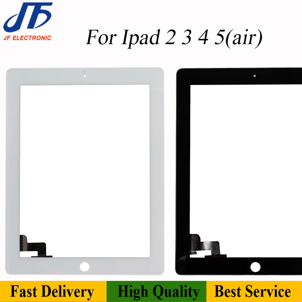 20buc iPad 5 3 2 4 Aer 1 3rd Gen A1416 A1430 A1403 9.7 LCD Exterior Touch Screen Digitizer Geam Frontal Panoul de Montaj cu Adeziv