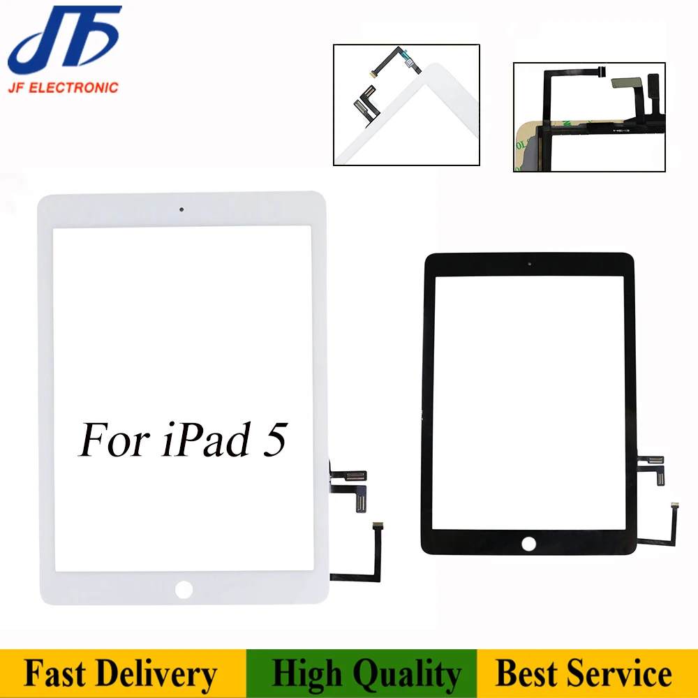20buc iPad 5 3 2 4 Aer 1 3rd Gen A1416 A1430 A1403 9.7 LCD Exterior Touch Screen Digitizer Geam Frontal Panoul de Montaj cu Adeziv