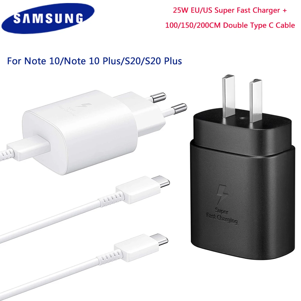 SAMSUNG Original 25W USB-C Super Adaptive Rapid de Încărcare Charger EP-TA800 Pentru Samsung GALAXY Note 10 S20 Plus Nota 10+ S20+ A51 A71