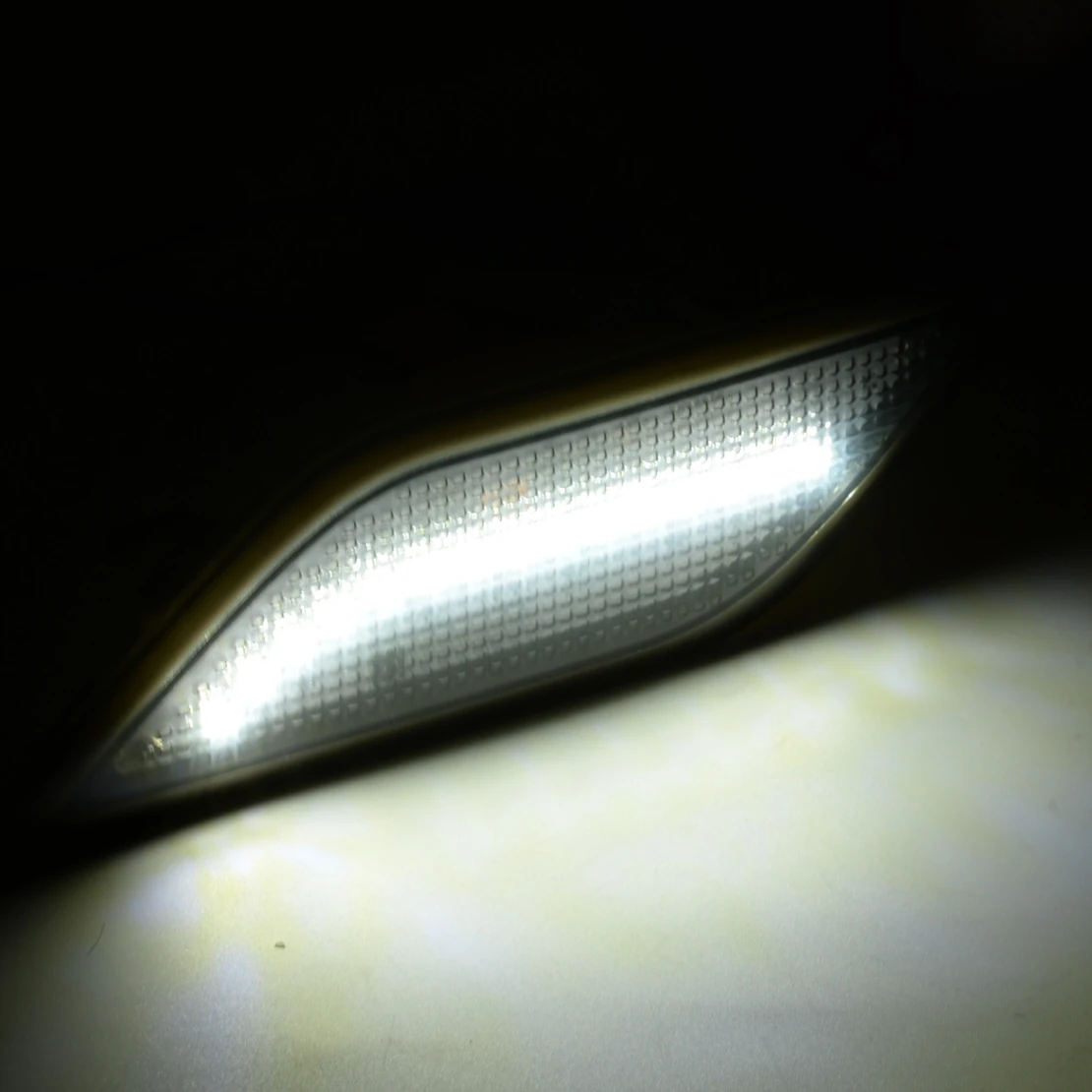 A2128200121 Lentile de Fum Alb LED Bara Fata de poziție Laterale lampa de Lumina pentru a se Potrivi Benz W212 E-Class 2010 2011 2012 2013 A2128200021