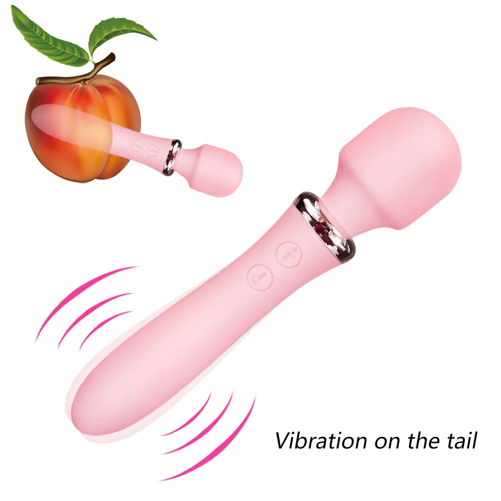 Puternic Clitoris Vibratoare USB de Reincarcare Baghetă Magică AV Vibrator pentru Masaj 10 Modul Sexual Wellness Erotice Jucarii Sexuale pentru Femei