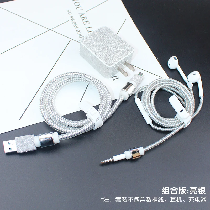 Cadou bun Cablu Protector pentru OPPO A11/X/A7X/A5/3/9/K1 Incarcator USB Autocolant Spirala de Protecție a Cablului Cale de Bobinaj Pentru OPPO