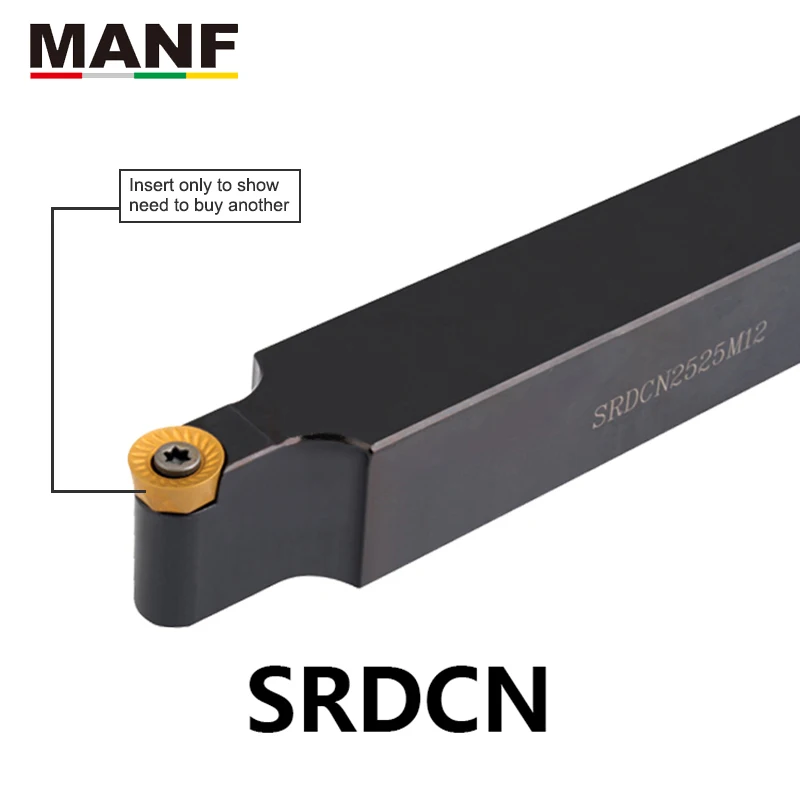 MANF de Cotitură Suport Instrument de 20mm SRDCN-2020K08 CNC de cotitură Cotitură Instrument Gaura din Oțel Toolholders de Cotitură Externe Instrument