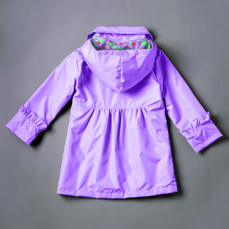2021 Toamna Primavara Fete Jacheta Pentru Fete Trenci Ofițeresc Copii Pelerina De Ploaie Cu Glugă Îmbrăcăminte Exterioară Palton Pentru Fete Hanorac Copii Haine