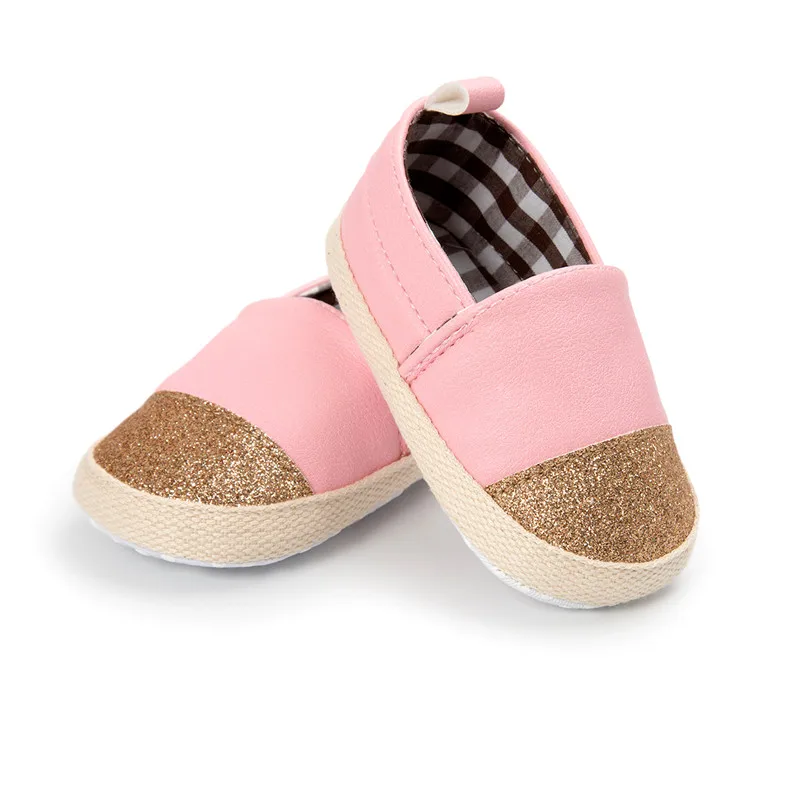 Nouă Primăvară Copilul Nou-Născut Copilul Fete Baieti Copii Sugari Prima Pietoni Carouri Din Piele Clasice De Pantofi Pentru Sugari Copil Casual Pantofi Moi