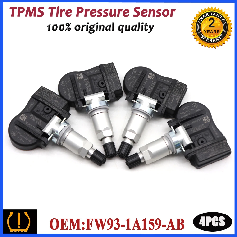 TPMS monitorizare a Presiunii în Anvelope Sistemul de Senzori FW93-1A159-AB Pentru Peugeot 207 208 307 407 408 1007 2008 3008 Citroen C4 C5 C6 C8 433MHz