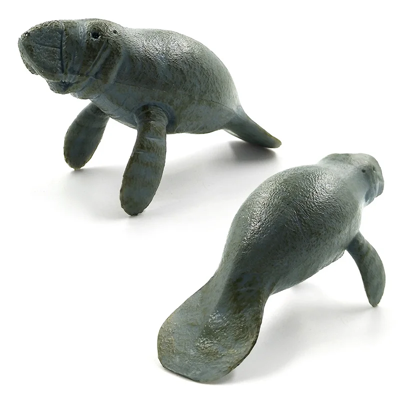 Simulare Mic Rechin Albastru Ornamente miniaturale figura Model Animal Manatee Delfin de home decor, accesorii decor