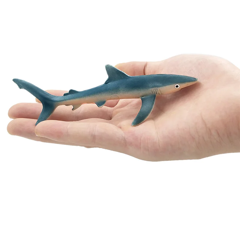 Simulare Mic Rechin Albastru Ornamente miniaturale figura Model Animal Manatee Delfin de home decor, accesorii decor