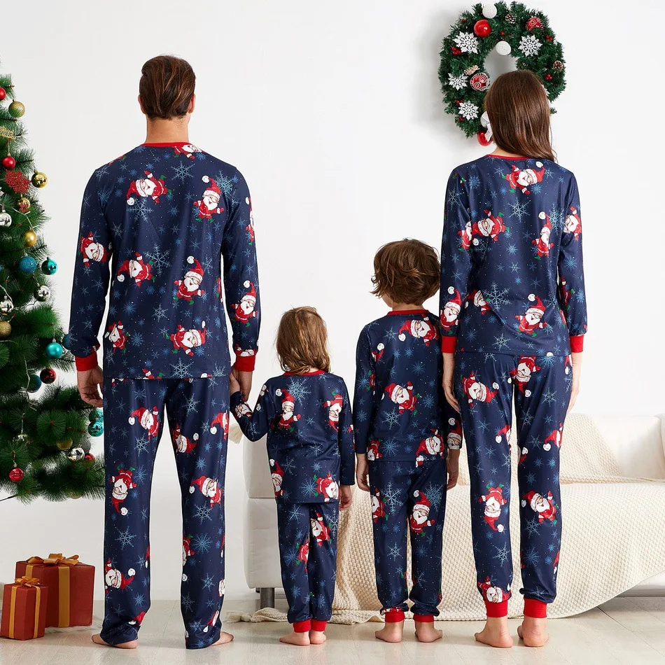 2020 Familie de Potrivire Pijamale Crăciun Anul Nou Mama si Fiica Mama Tata Copil Fată Băiat de Familie Familia Haine de Crăciun