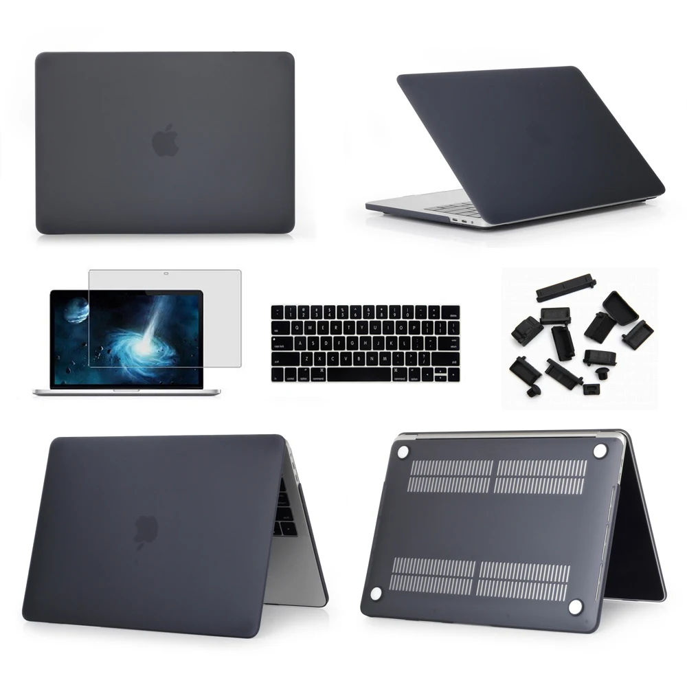 Pentru MacBook Pro16 A2141 Mat laptop greu Caz Acoperire Pentru Apple Macbook Air Pro Retina Atinge Bar 11 12 13 15 16 inch A2251 A2289