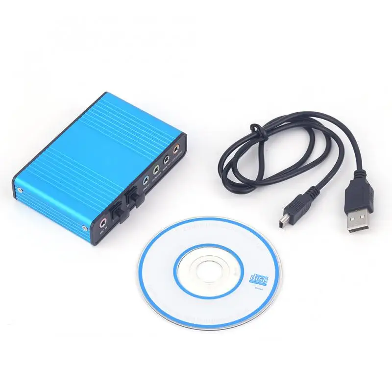 Profesional Extern USB placa de Sunet 5.1/7.1 Channel Audio Optic Card Adaptor Pentru Laptop PC Accesorii calculatoare