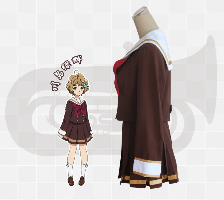 Calitate Inalta Anime Sunet! Euphonium Oumae Kumiko JK Uniformă Școlară Costum de Marinar Femeie Cosplay Costum Top + Fusta + Bowknot