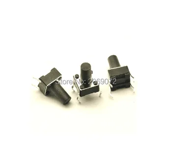 200Pcs 6*6*10MM 4pins BAIE Tact Switch Buton