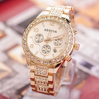 2020 femei de moda ceas cu diamante de aur doamnelor ceas de lux de top de brand Casual ladies Femei Brățară Ceasuri relogio feminino