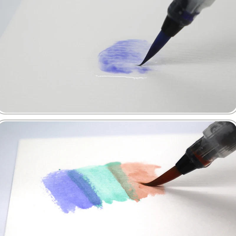 Portabil Solid Vopsea Acuarelă Set de 50 de Culori Cutie de Metal Acuarelă Pigment pentru Incepatori Desen Hârtie Acuarelă de Artă