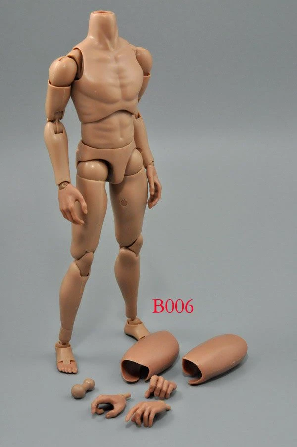 De Sex Masculin Corpul 1/6 Scară B006/B007 Militar Umeri Înguste Nud Acțiune Figura Pielea De Culoare Pentru 12