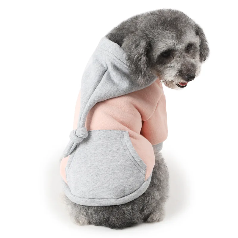 Câine Haine de Iarnă de Companie Costum de Moda Coada Lunga Pac Puppy Dog Hanorace Pulover de Lână Cald Îmbrăcăminte pentru Caine Pisici Roșu
