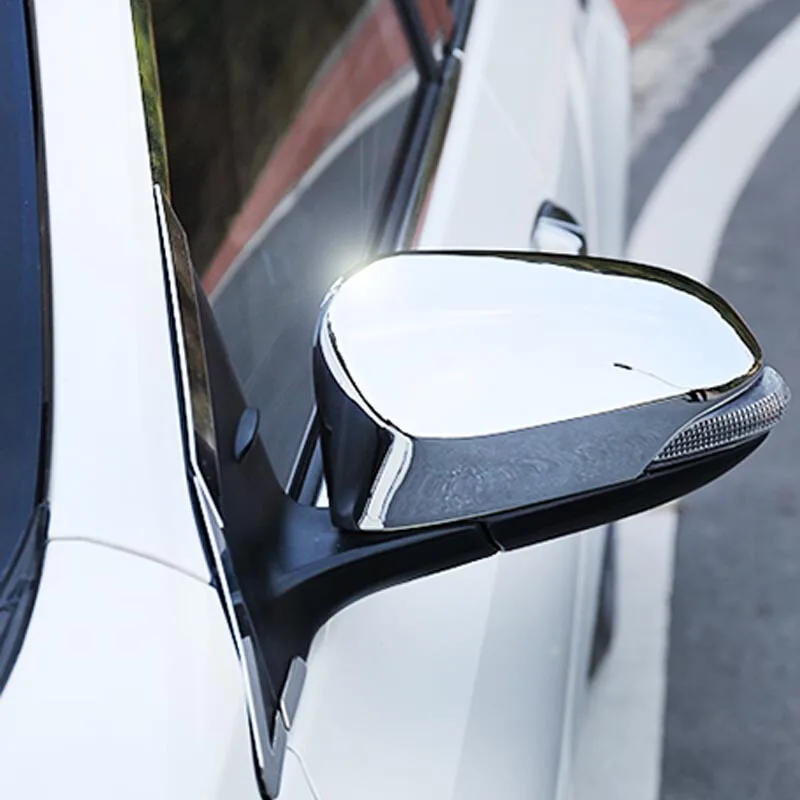 ABS Cromat Pentru Toyota VERSO 2013 2016 2017 accesorii Auto oglinda retrovizoare capac tapiterie auto styling