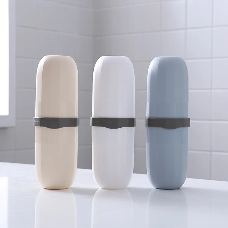 Luluhut creative periuta de dinti strorage cutie de călătorie portabil pasta de dinti perie tub de stocare de călătorie organizator cupa de spălare