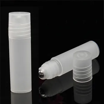 20buc 5ml/10 ml din Plastic Mat Ulei Esențial de Sticla de Parfum cu Bilă Groasă Flacoane Rola Pe Turism Durabil Containere Cosmetice