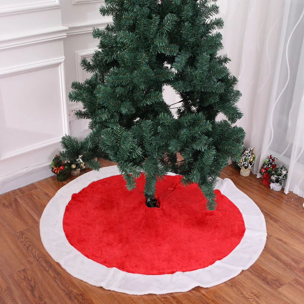 78cm Crăciun de Pluș cu Părul Lung Pom de Crăciun Fusta Pom de Crăciun Fusta Decor Decoratiuni de Craciun Pentru Casa Cadou de Anul Nou